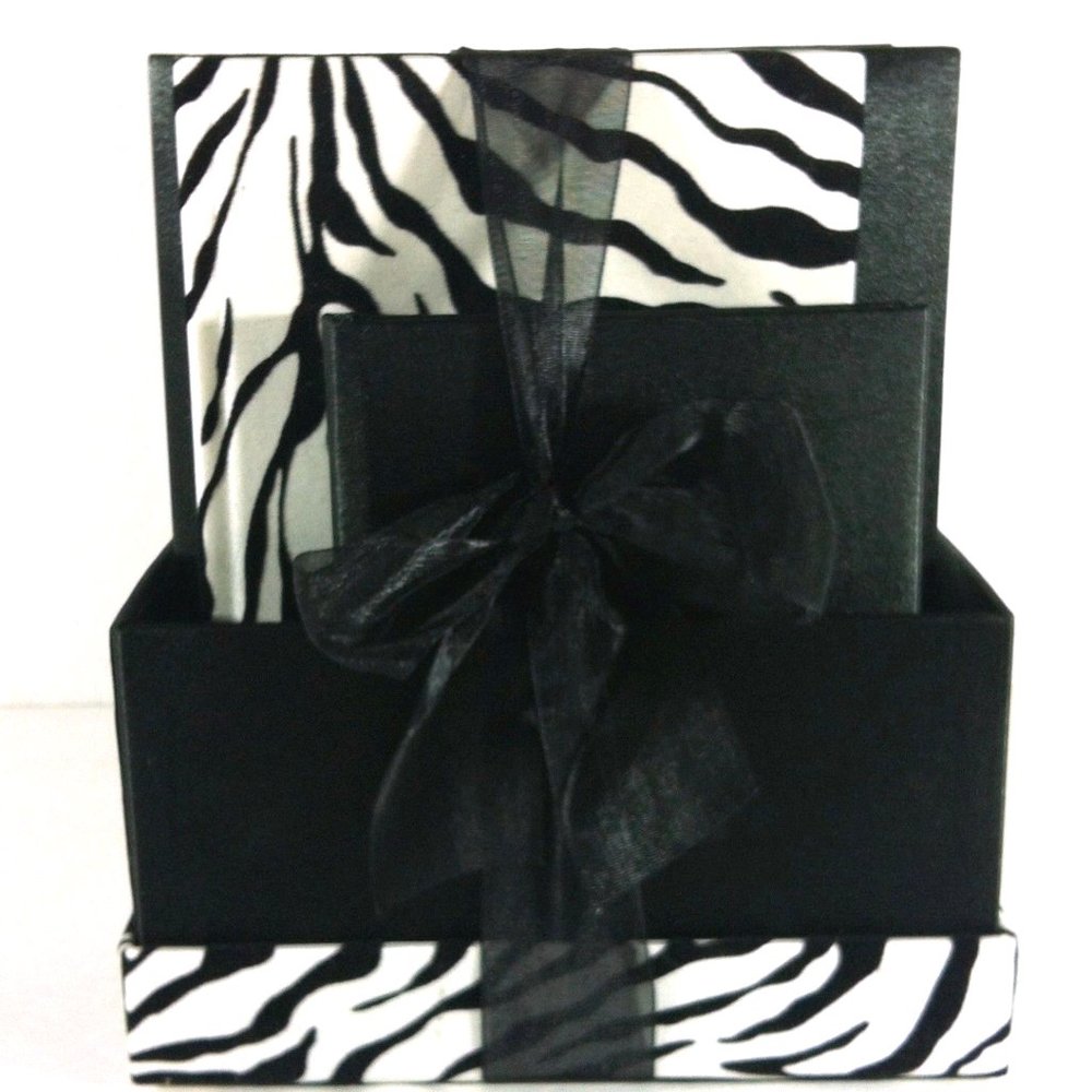 2 Photo Albums And Journal Boxed Gift Set Holds 4" x 6" Pictures